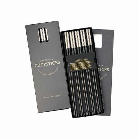 Đũa sợi thủy tinh ICW màu đen (bộ 10 đôi)